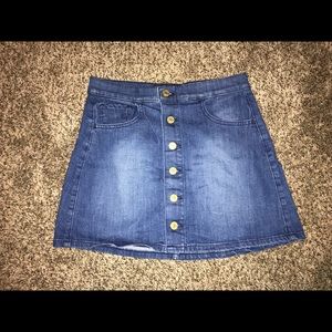 Express Jean Skirt